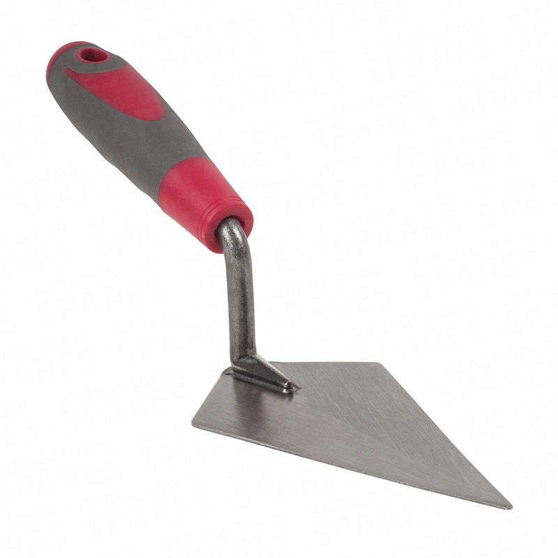 Faithfull Soft-Grip Pointing Trowel 150mm (6 inch) with high-quality steel London pattern blade for brick jointing, repointing and mortar repair work