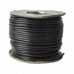 Cable 3 Core 0.75mm Flex - 100m Roll (Black)