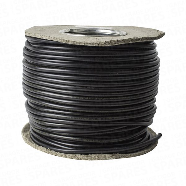 Cable 3 Core 0.75mm Flex – 100m Roll (Black)