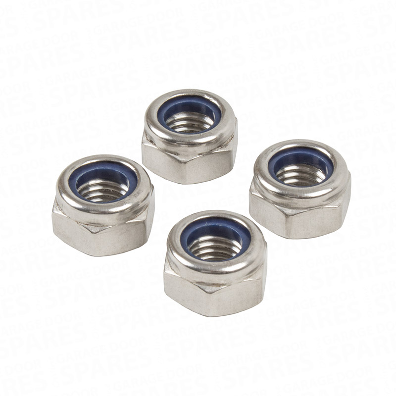M12 Stainless Steel Nylock Nuts