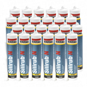 Soudal Silicone - 24pc