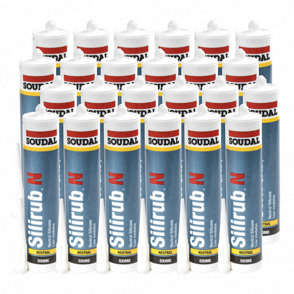 Soudal Silicone – 24pc