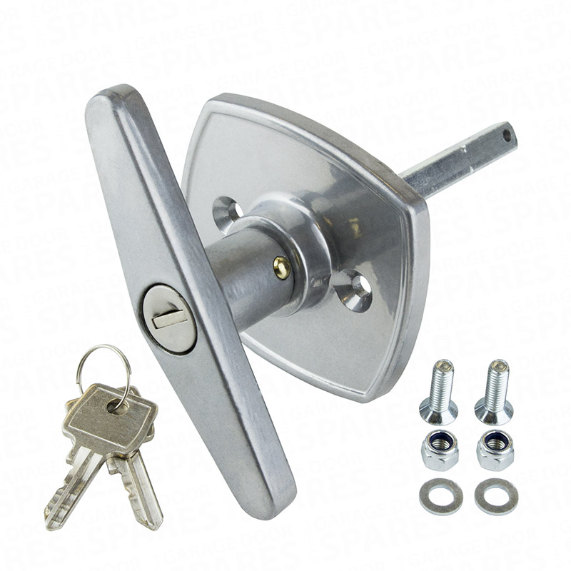 Compton Banbury Type Chrome Face Fix Tee Handle Online Garage Door Spares Compton Banbury Type Chrome Face Fix Tee Handle Online Garage Door Spares