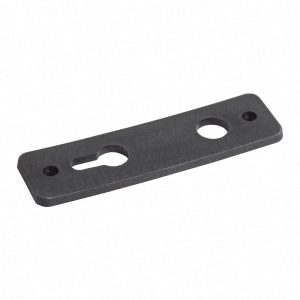 Fort Doors Canopy Plastic Face Plate Black