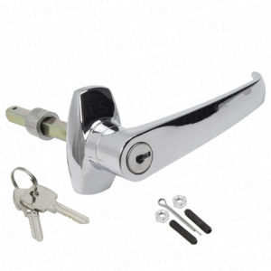 Pattern Chrome `Car Type` Lever Handle