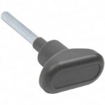 Pattern External handle with 64mm shaft to suit Henderson