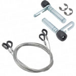 Garador Garage Repair Kit Cables/Circlip Type Roller Spindle