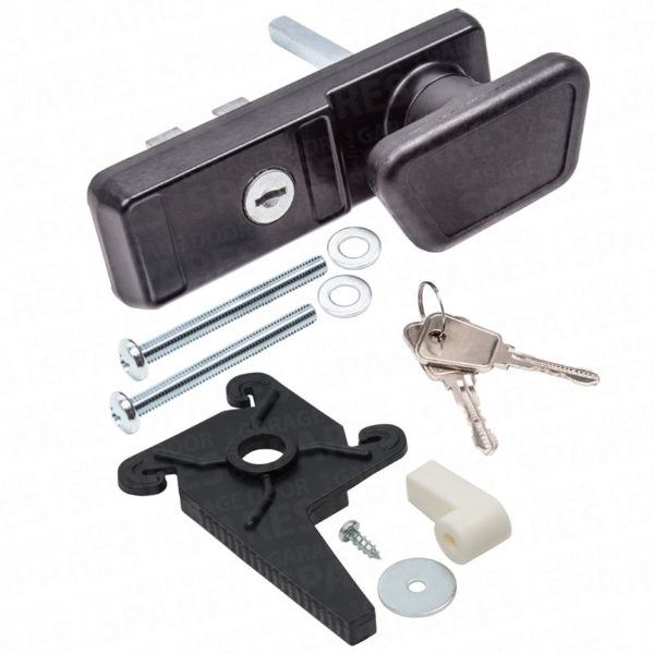 Cardale Pattern Eurolock Complete Assembly 75mm and Canopy Garage Door Latch Assembly