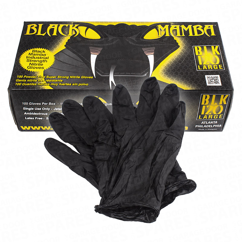 Black Mamba Nitrile Gloves