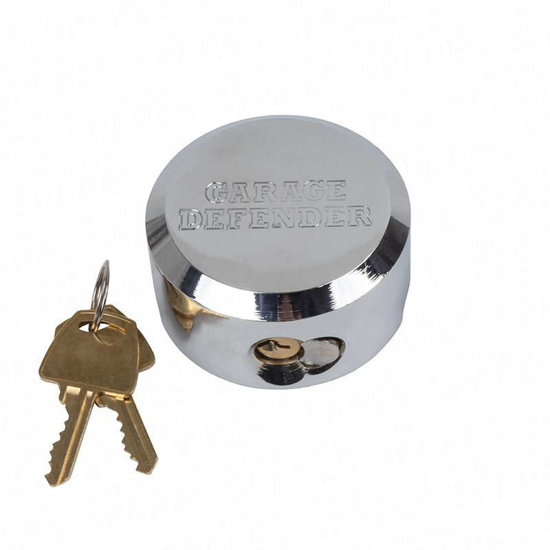 Silver Hockey Puck Lock to Suit Garage Defender (Master)