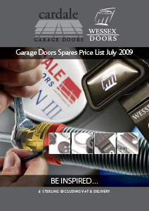 Cardale garage door spares